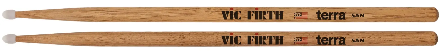 Vic Firth 5ATN American Classic Terra Series Drumsticks Nylon Tip