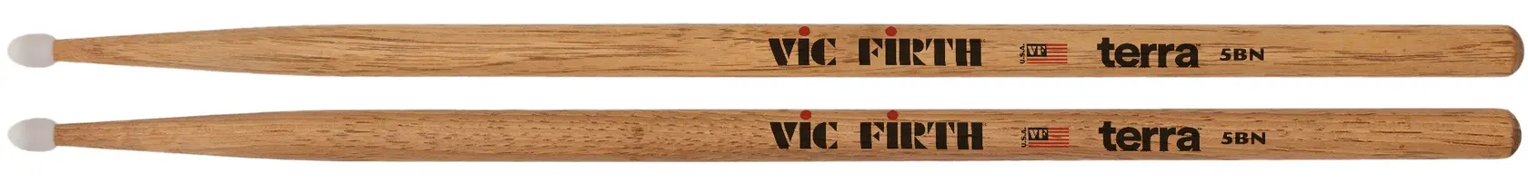 Vic Firth 5BTN American Classic Terra Series Drumsticks Nylon Tip