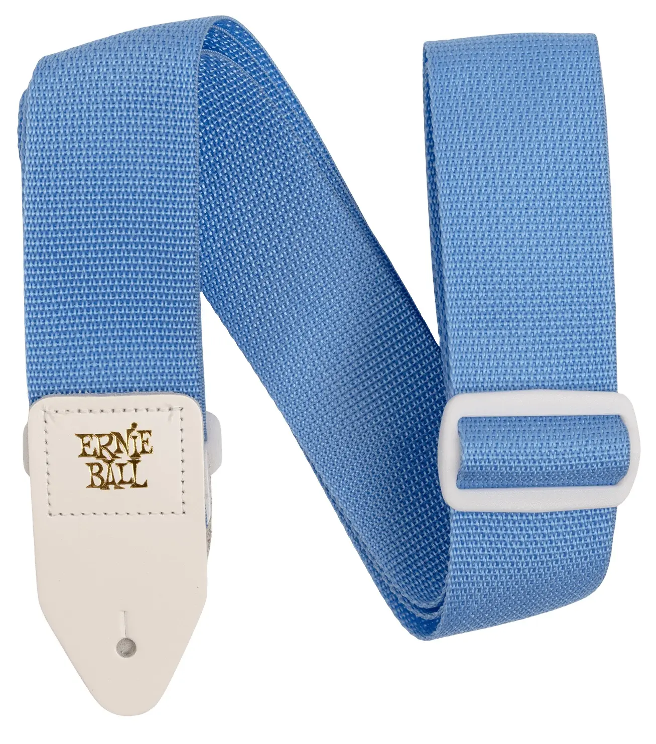 Ernie Ball Polypro Strap Soft Blue & White