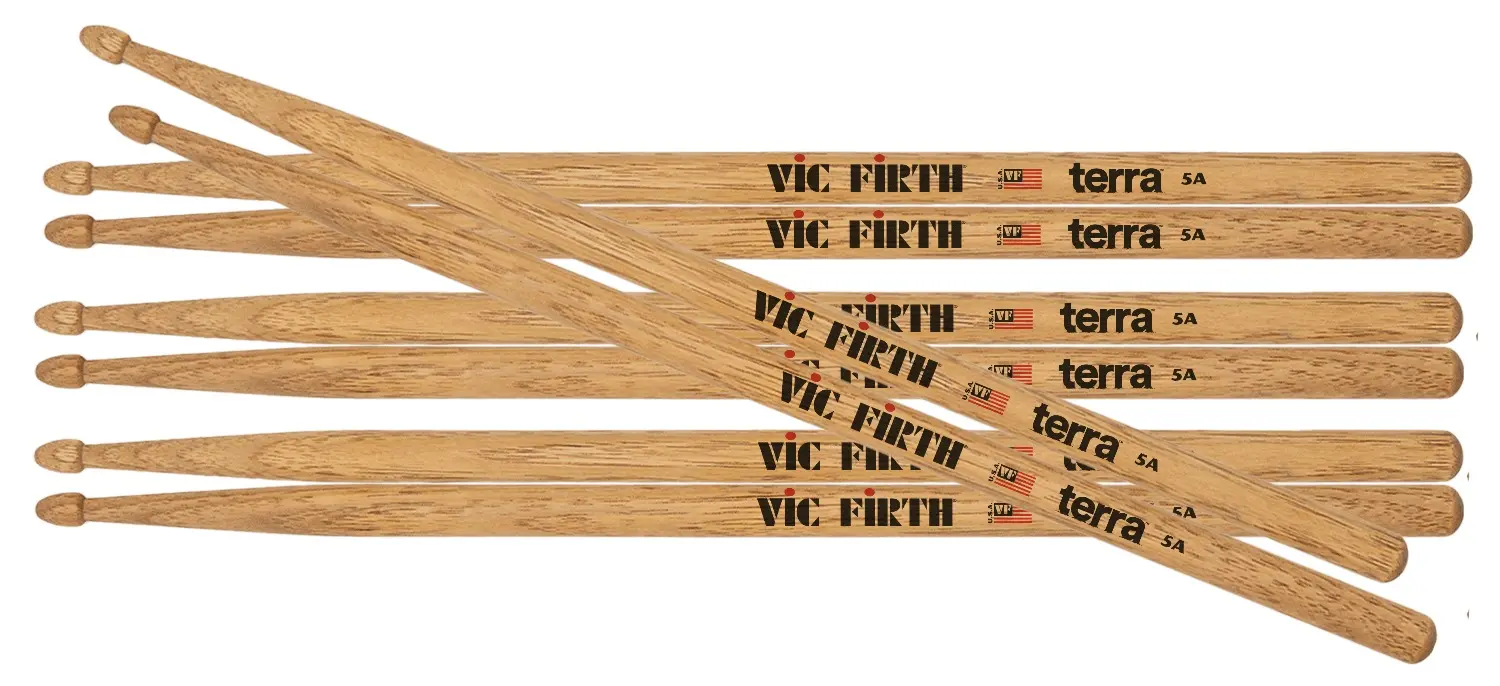 Vic Firth P5AT4PK American Classic Terra Series 4pr Value Pack
