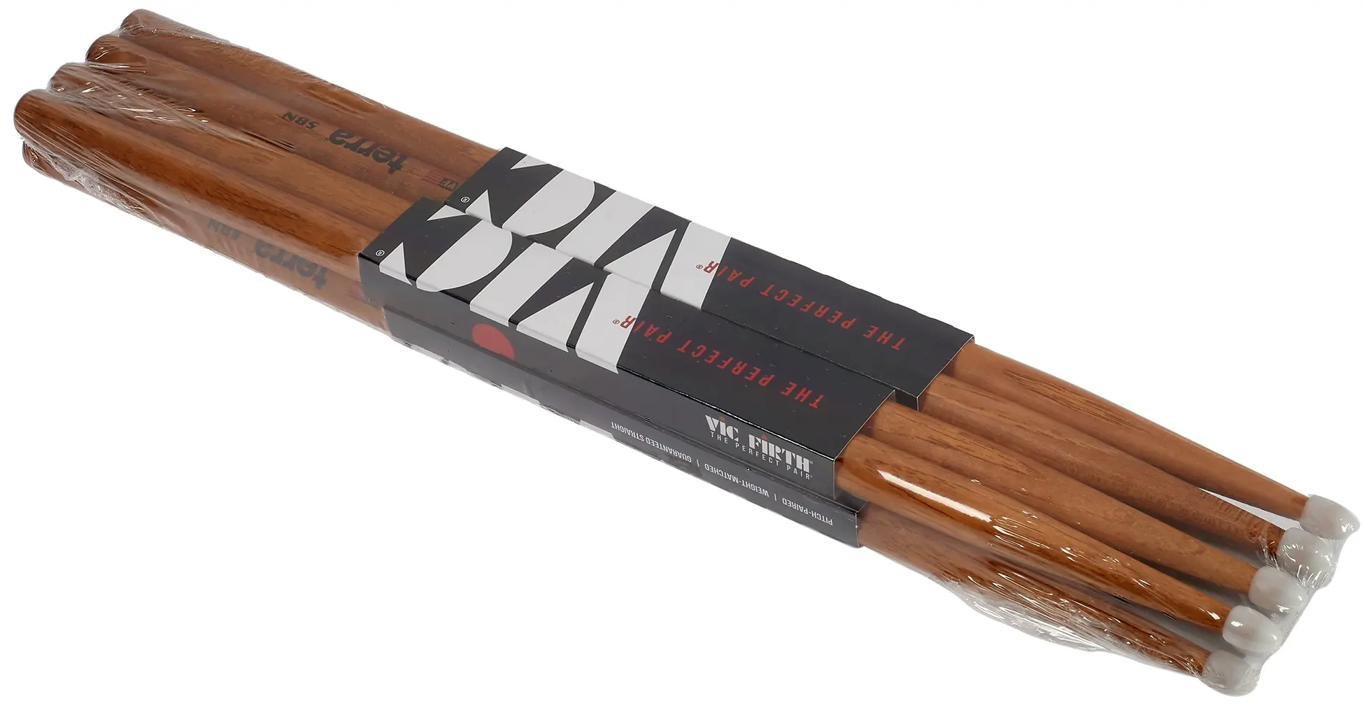 Vic Firth P5BTN4PK American Classic Terra Series 4pr Value Pack