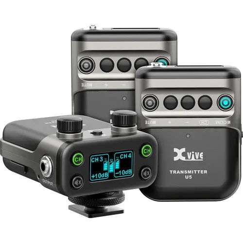 Xvive U5 Bundle 2x Transmitter + 1x Receiver