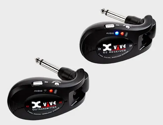 Xvive U2 Bundle 2 x Transmitter + 1 x Receiver Black