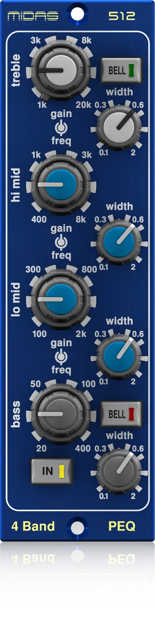Midas PARAMETRIC EQUALISER 512 V2