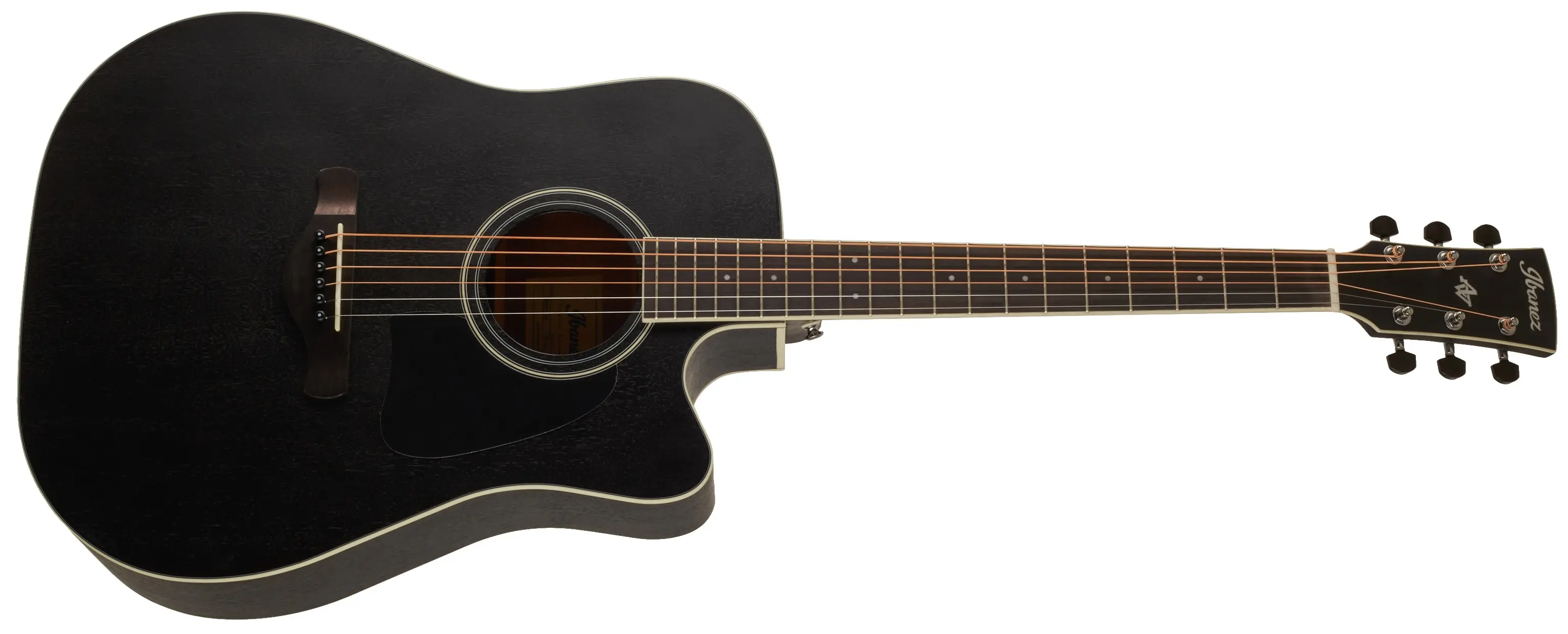 Ibanez AW84CE Weathered Black