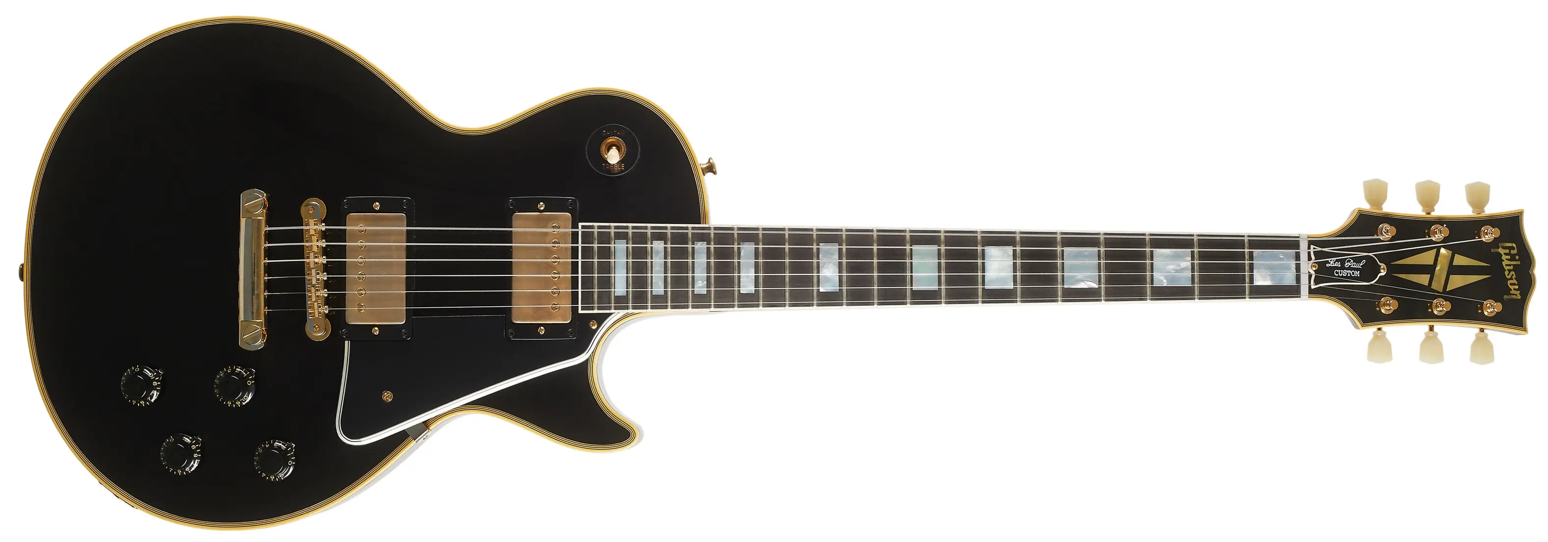 Gibson Custom 1957 Les Paul Custom Reissue 2-Pickup VOS Ebony