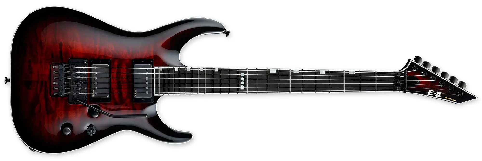 ESP E-II Horizon FR-II EMG Black Cherry Sunburst
