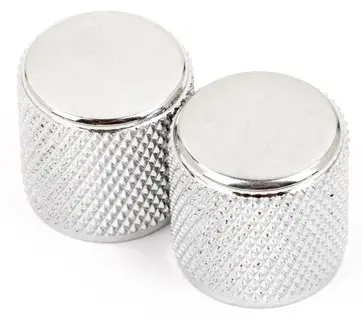 Fender Telecaster/Precision Bass Knobs Knurled Chrome