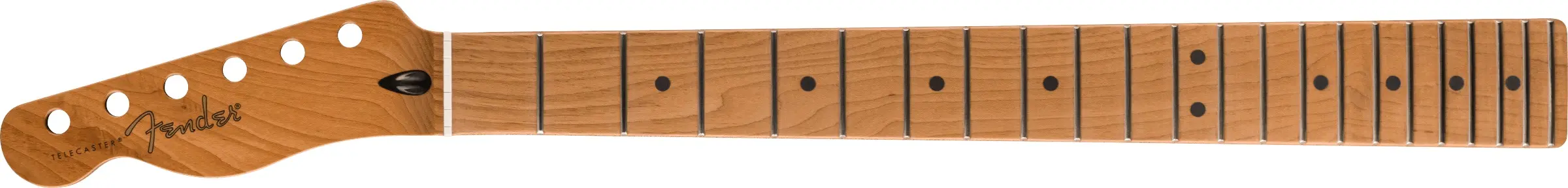Fender Satin Roasted Maple Telecaster LH Neck Maple Flat Oval Shape