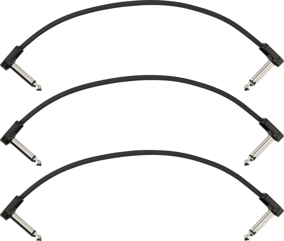 Fender Blockchain 4" Patch Cable 3-Pack