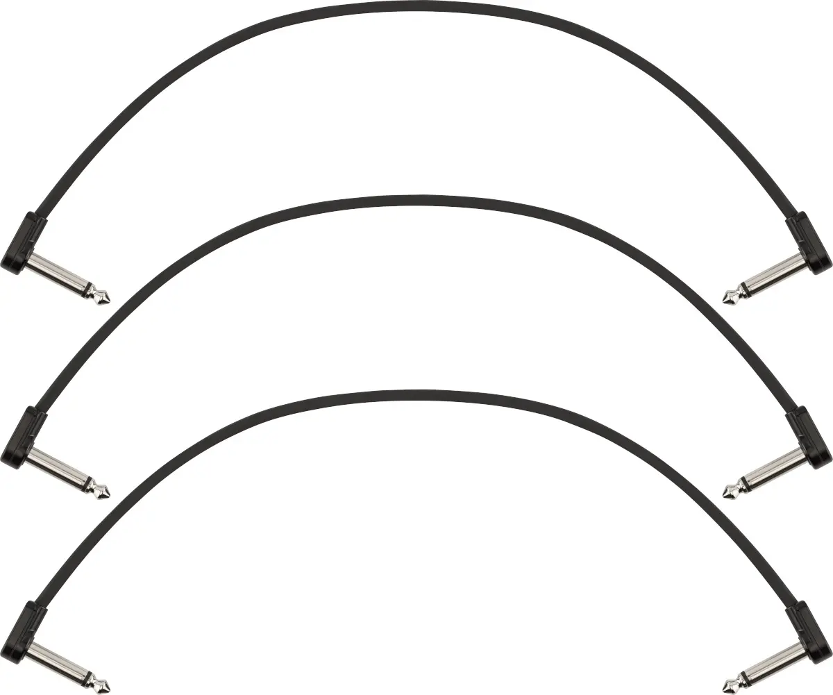 Fender Blockchain 12" Patch Cable 3-pack