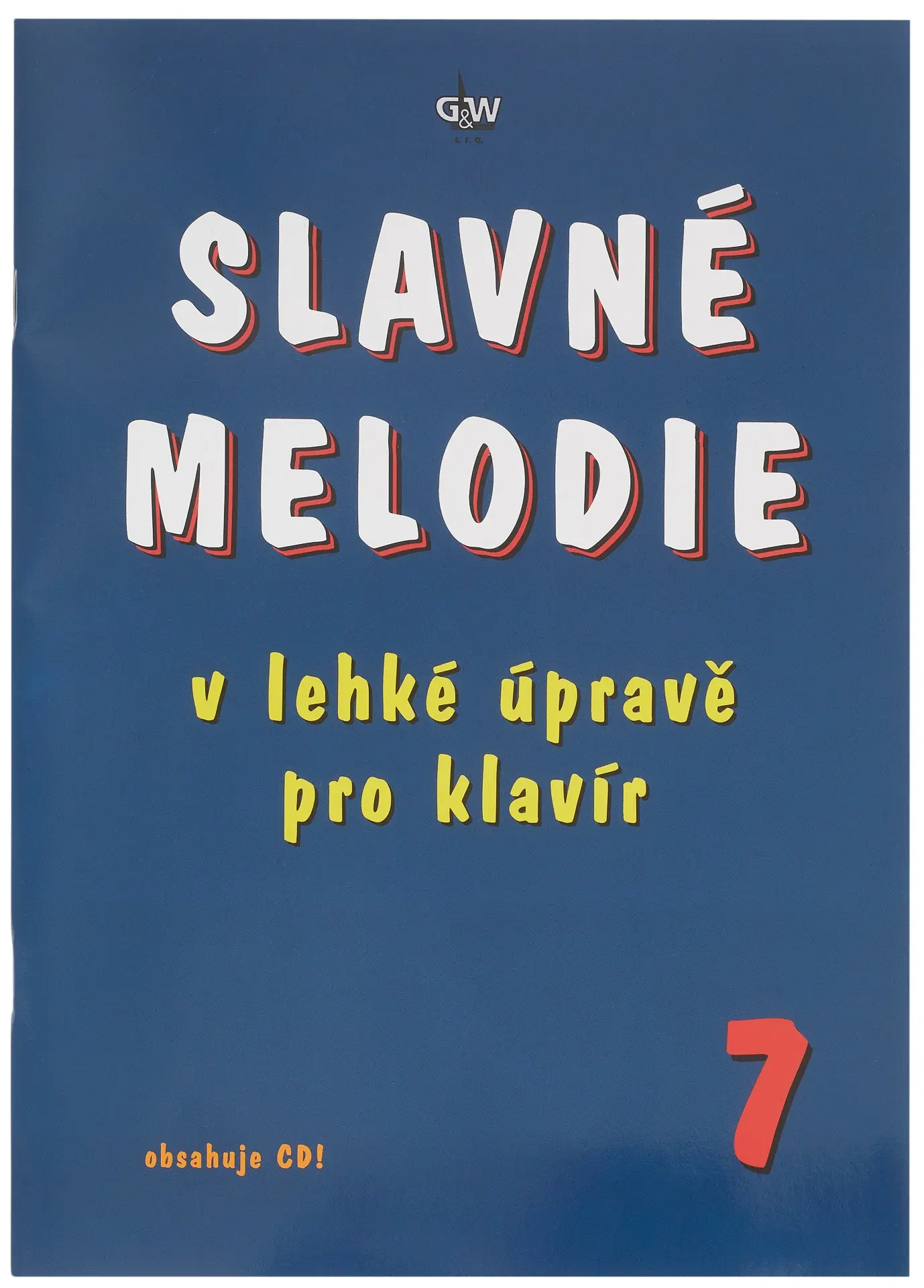 KN Slavné melodie v lehké úpravě pro klavír 7. díl