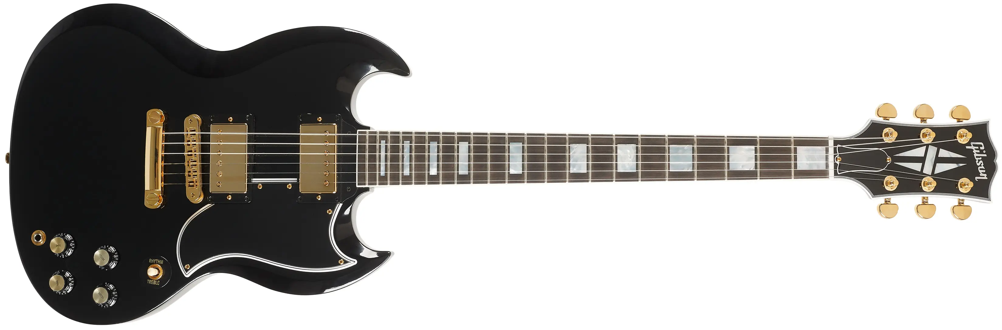 Gibson Custom SG Custom 2-Pickup w/ Ebony Fingerboard Gloss Ebony