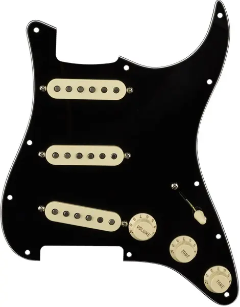 Fender Pre-Wired Pickguard Strat SSS 57/62 BWB