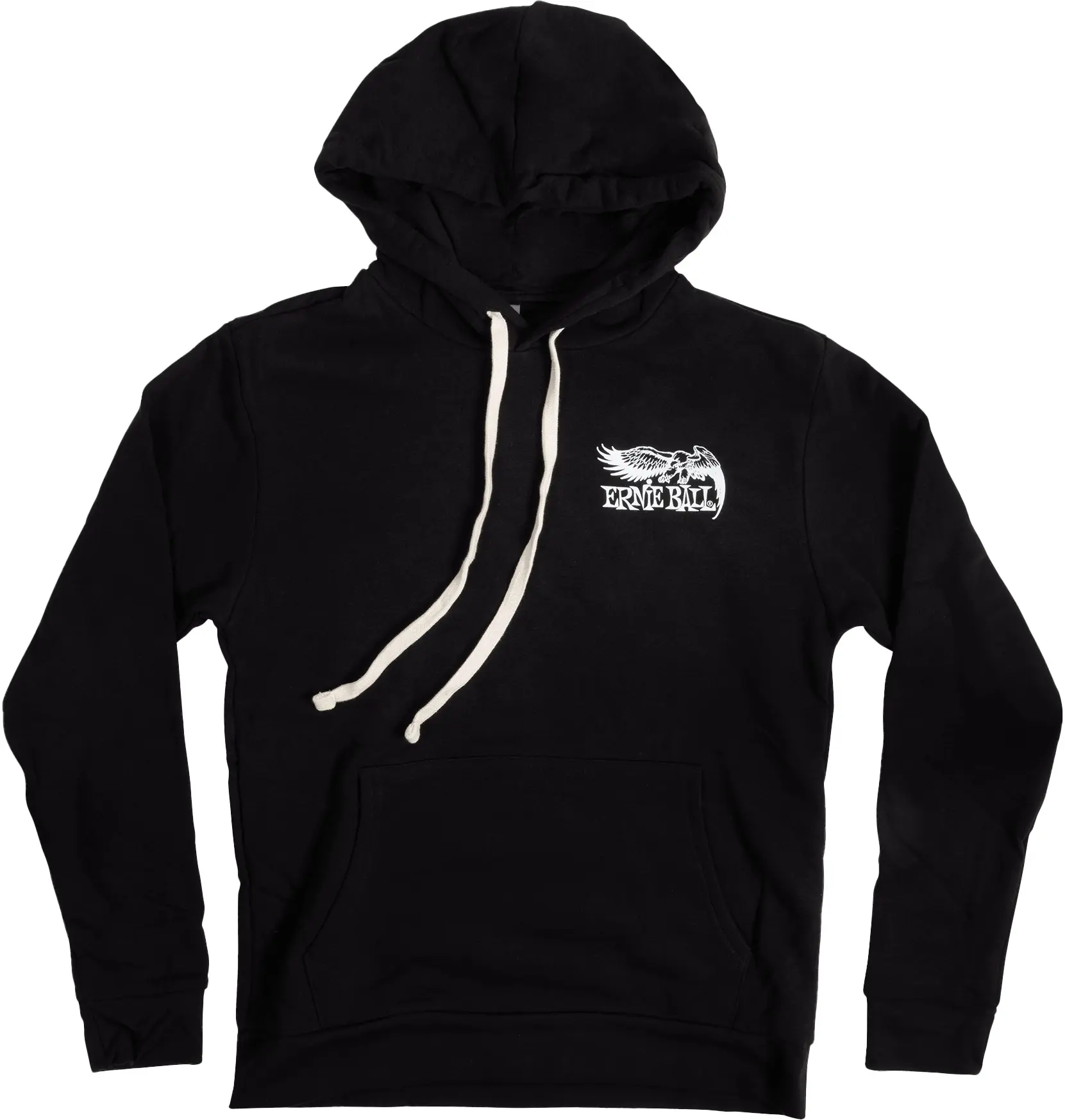 Ernie Ball EB Eagle Fleece Hoodie Black SM