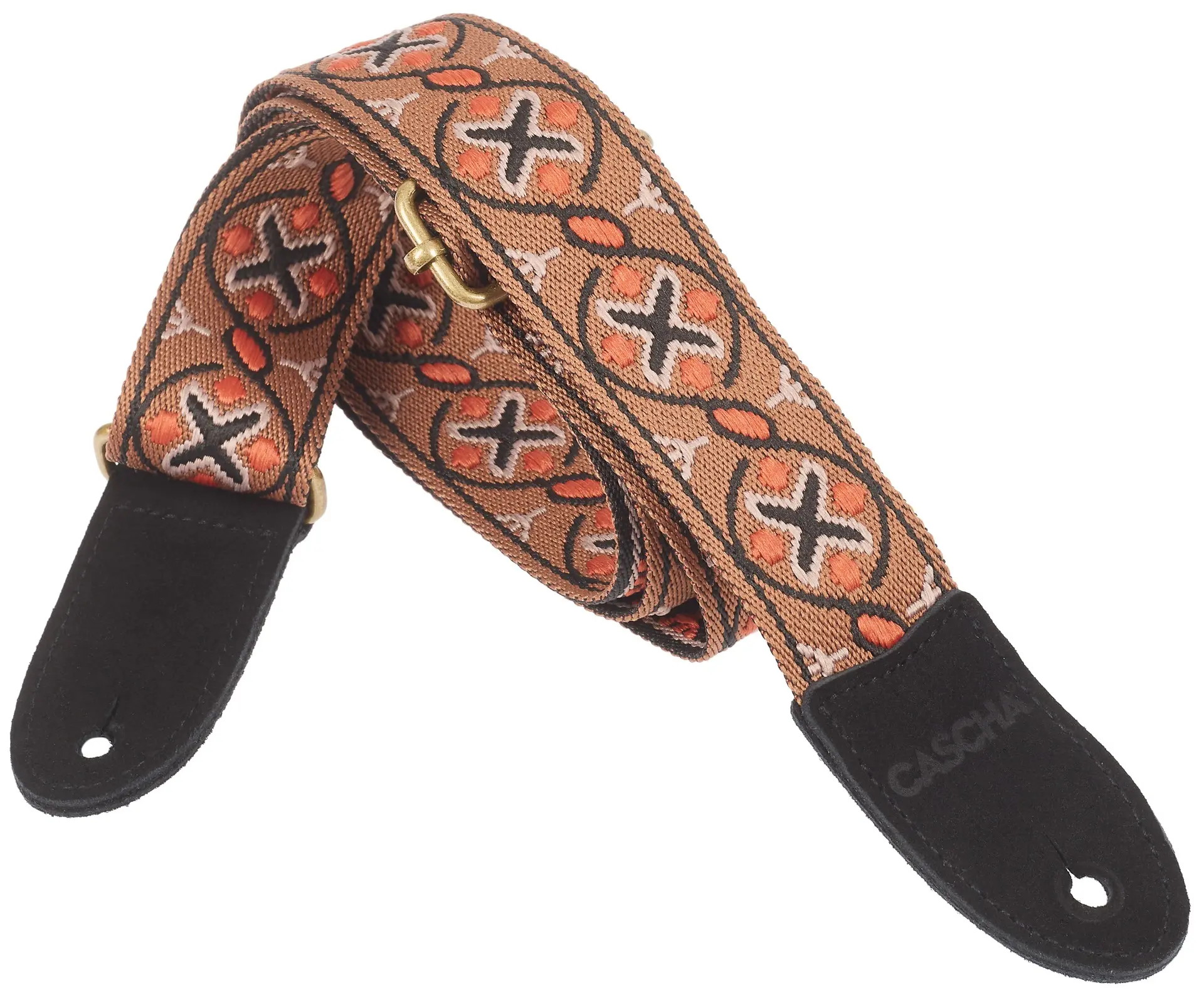 Cascha CUS-JW3 Ukulele Strap Jacquard Cross