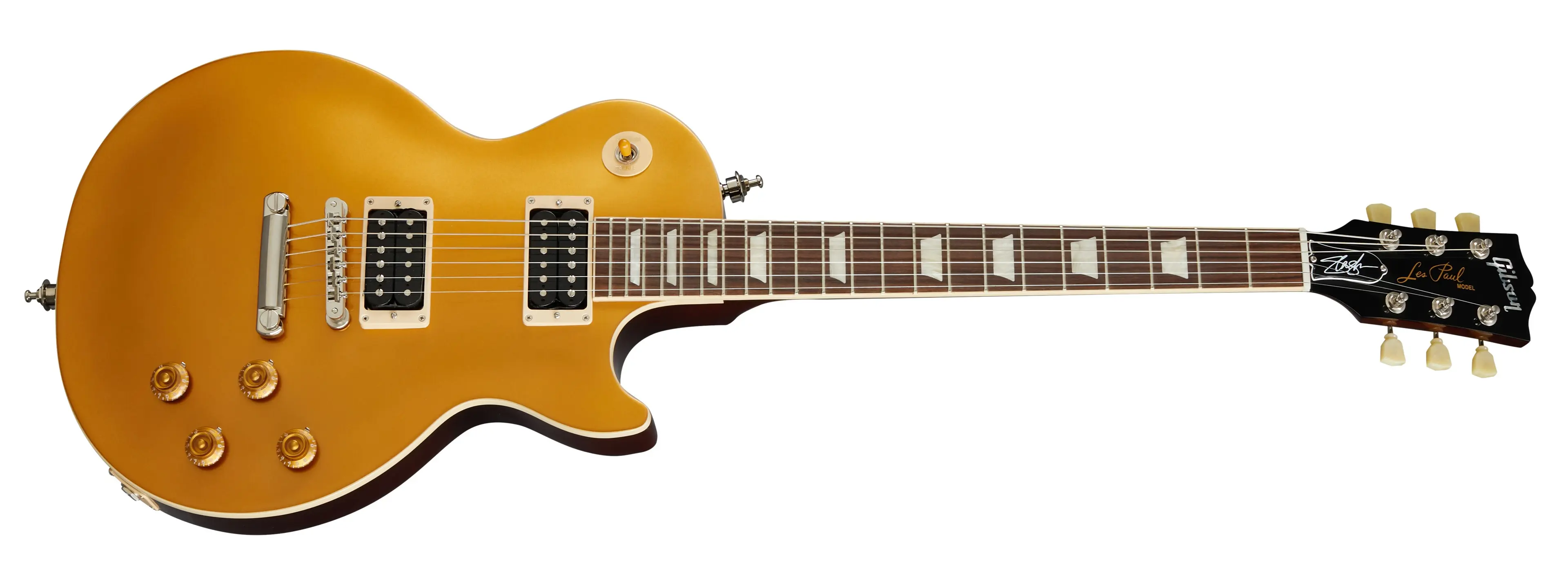 Gibson Slash "Victoria" Les Paul Standard Goldtop Dark Back
