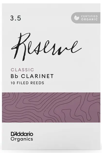 D'Addario Organic Reserve Classic Bb Clarinet 10 - 3.5