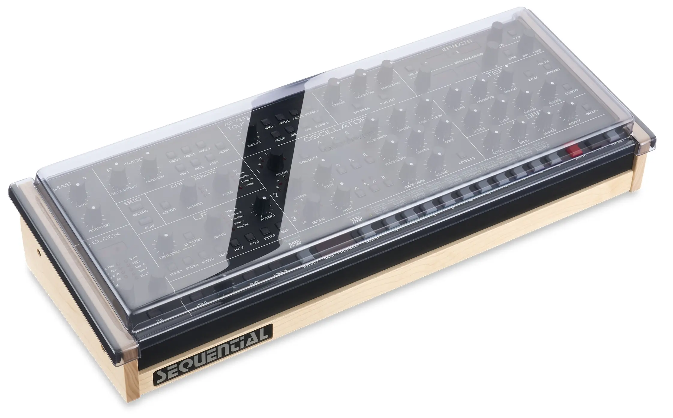 Decksaver Sequential Trigon-6 Desktop Cover Soft-Fit