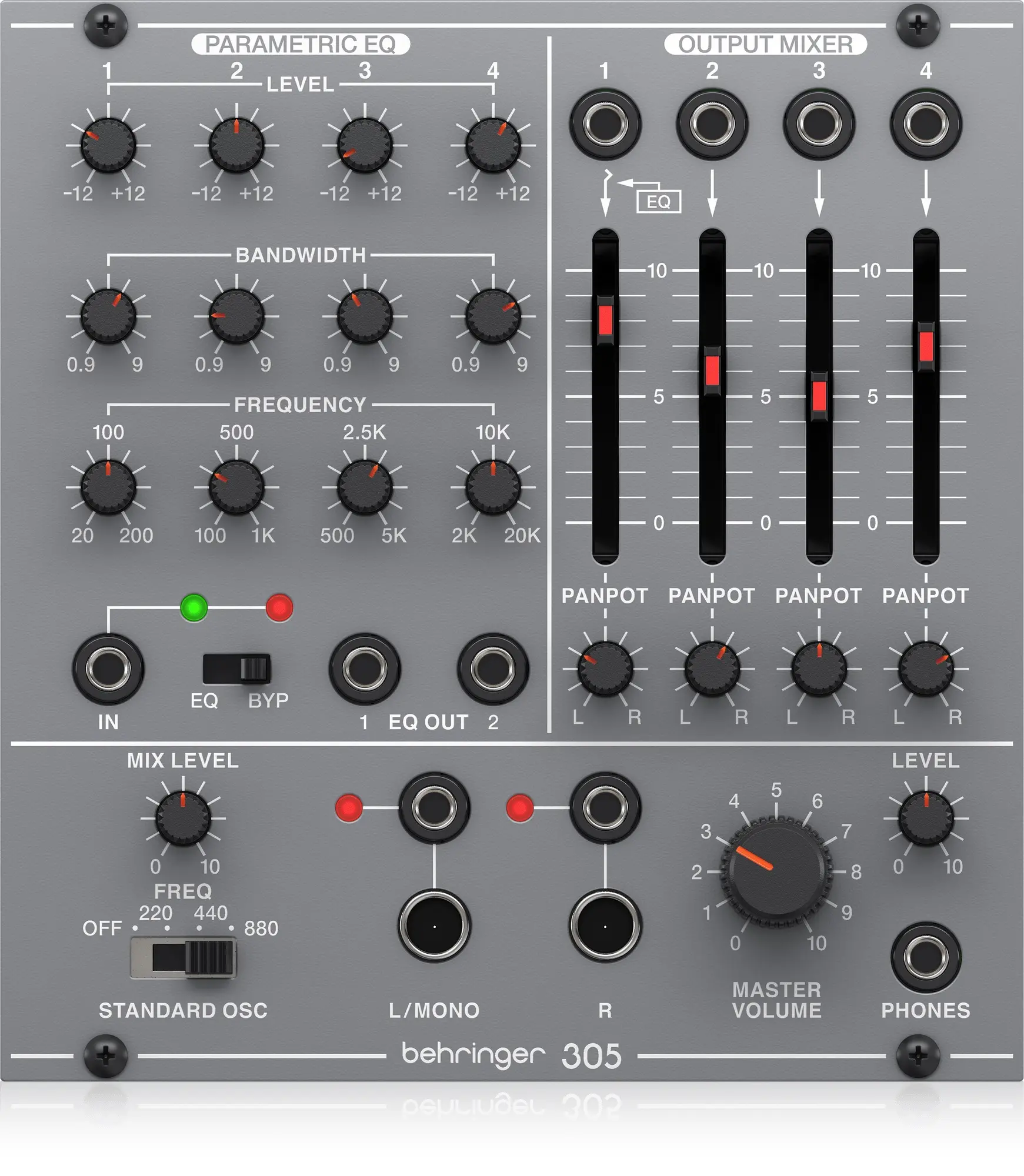 Behringer 305 EQ Mixer Output