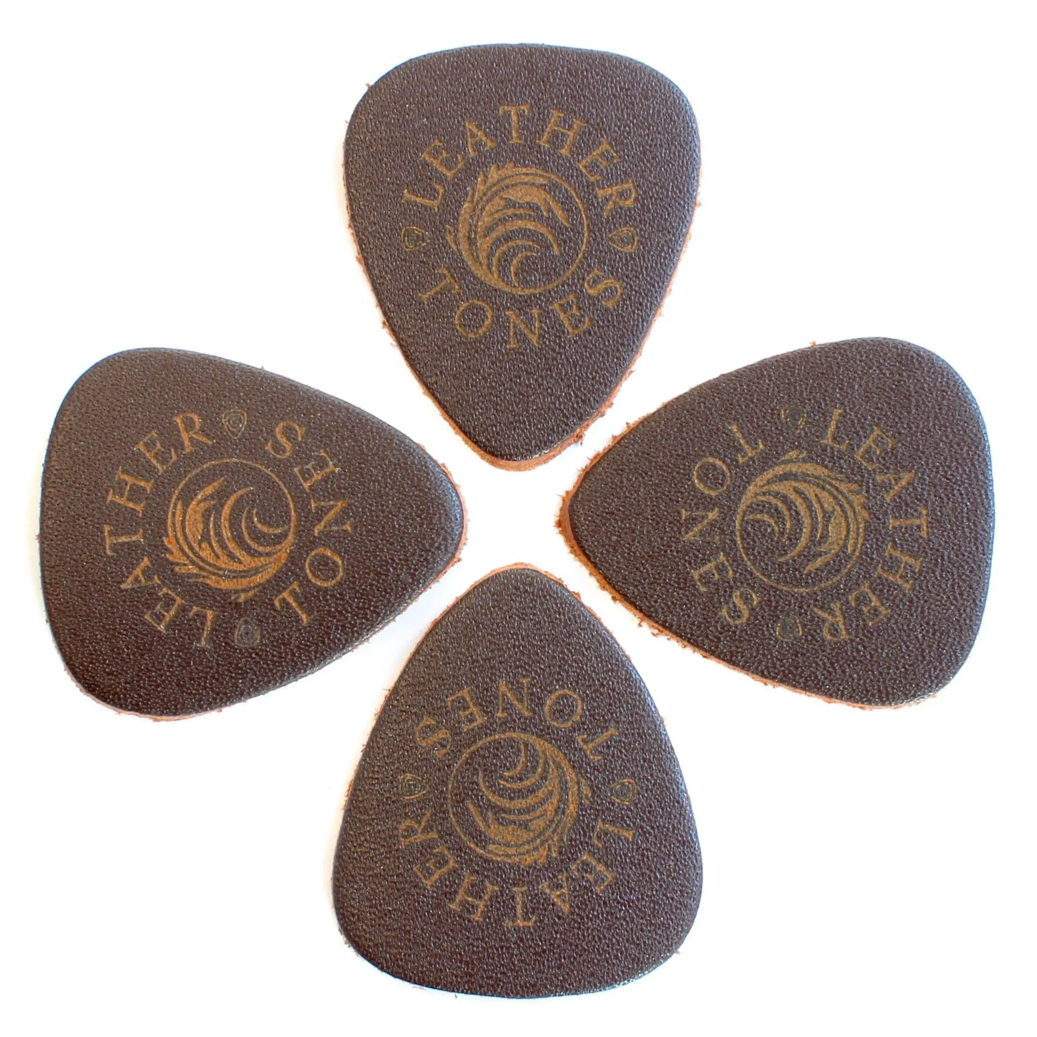 Timber Tones Leather Tones Brown Leather 4-Pack