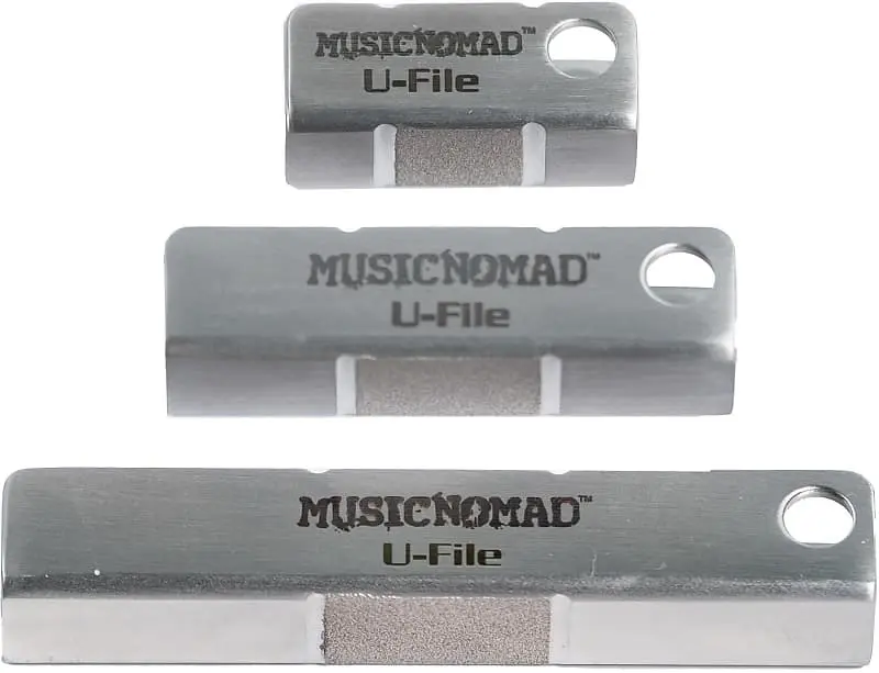 Music Nomad Fret Leveler Diamond U-File 3 Pack