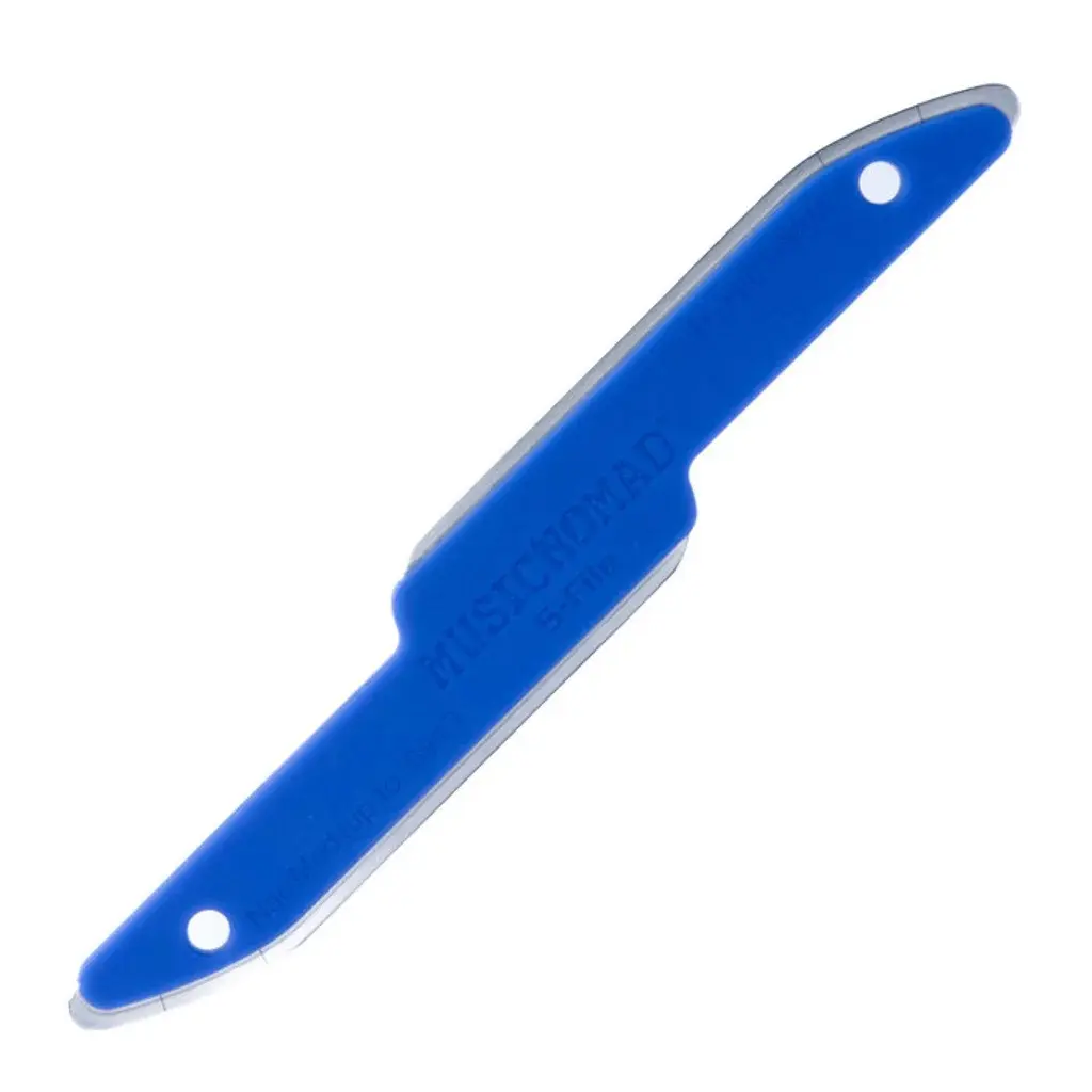 Music Nomad Diamond Coated Safe Zone Fret Crowning File S-File