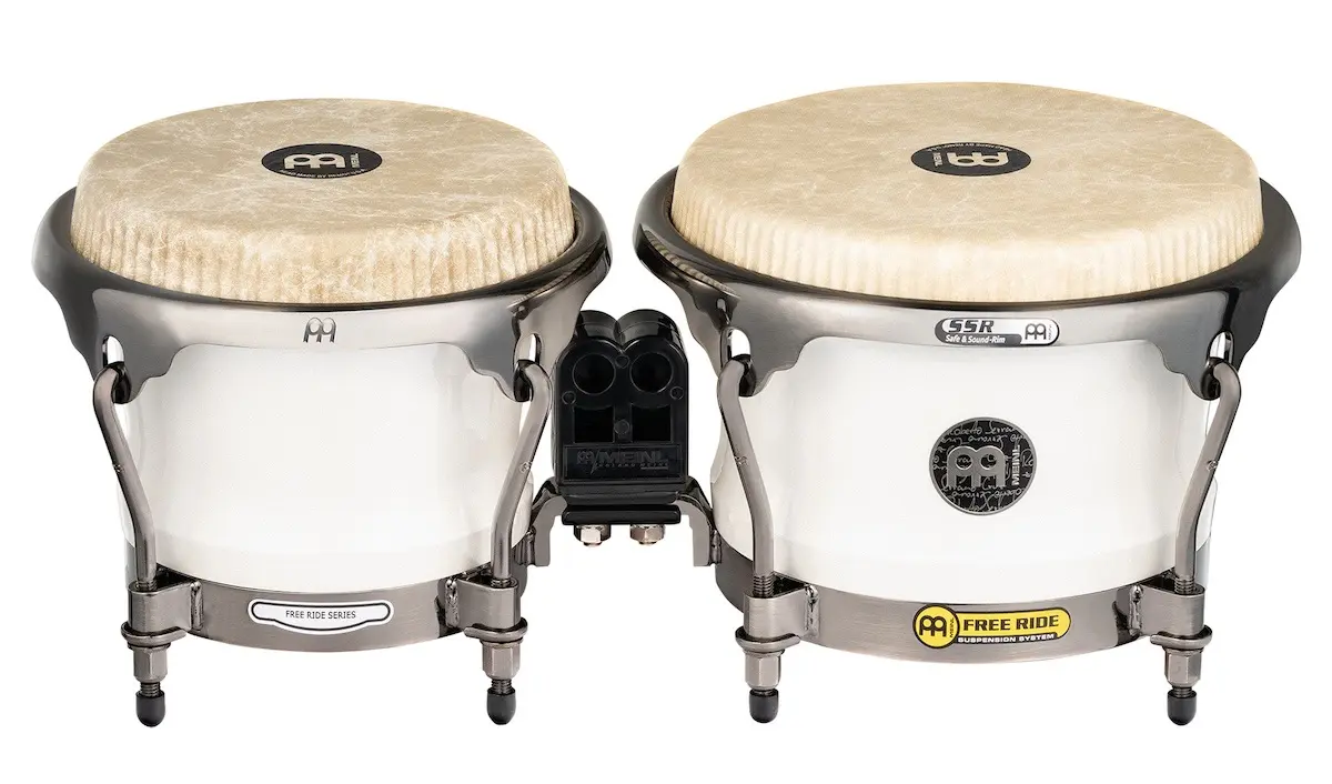 Meinl Artist Series Bongo Roberto Serrano REMO Fiberskyn Heads 7" & 8