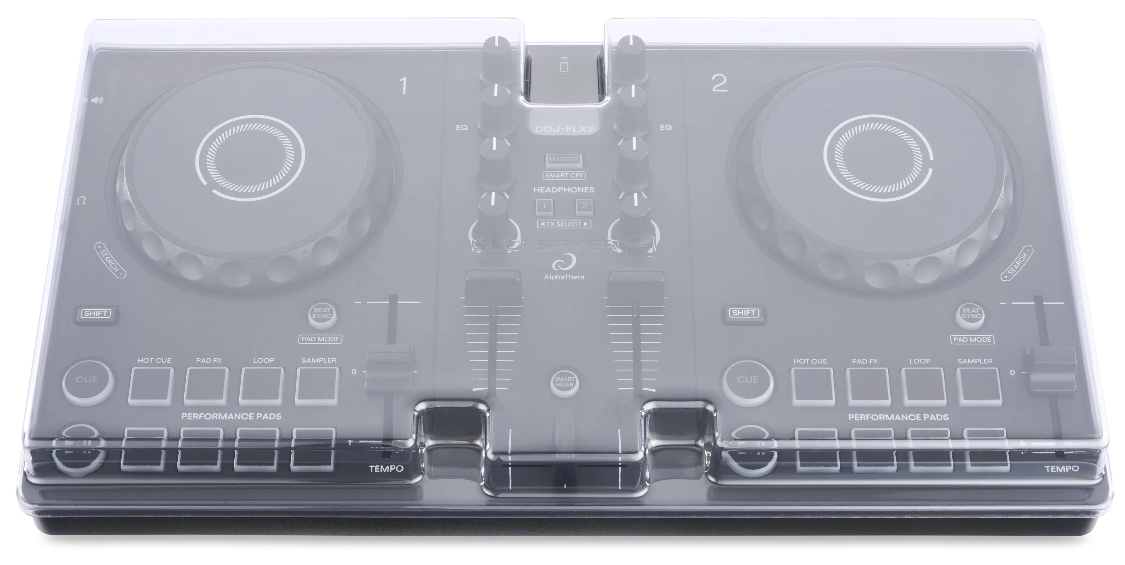 Decksaver LE ALPHATHETA DDJ-FLX2 COVER Light Edition