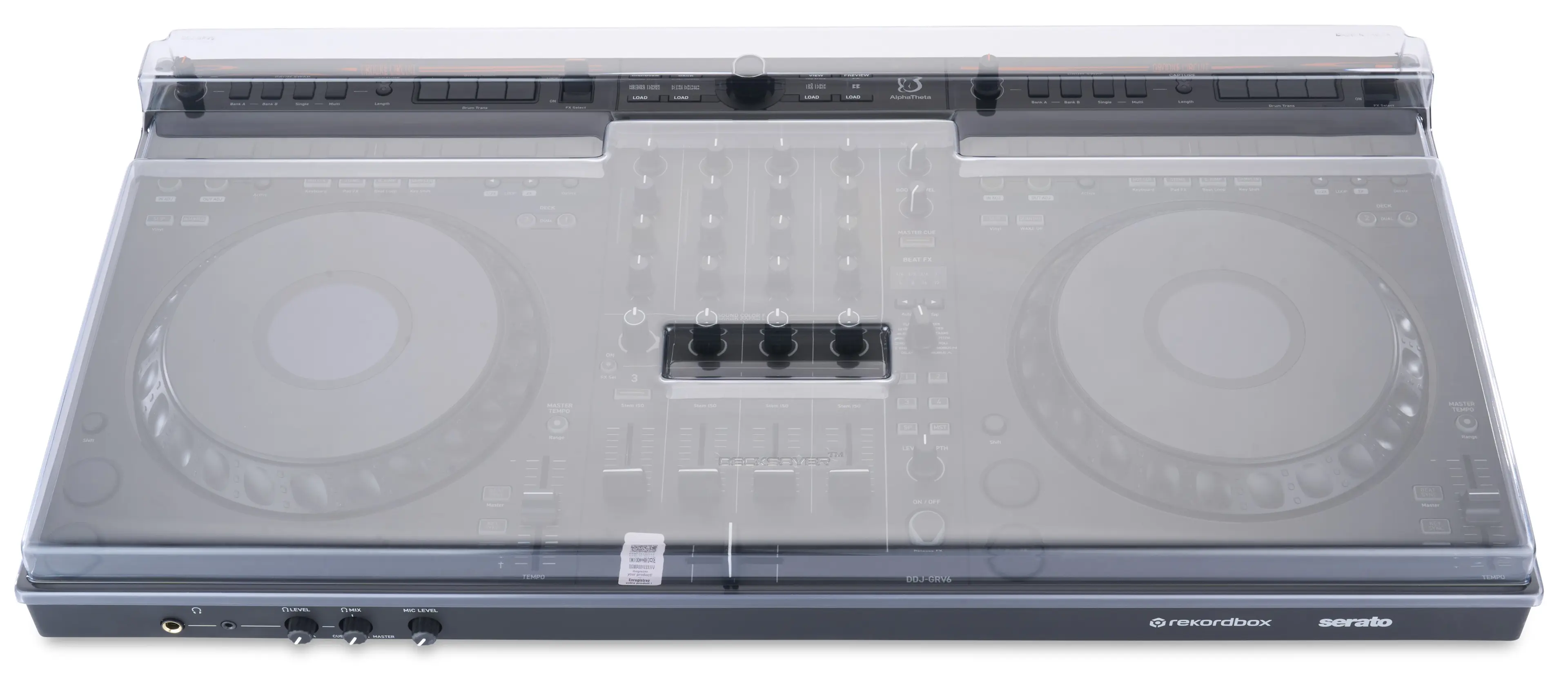 Decksaver ALPHATHETA DDJ-GRV6 COVER