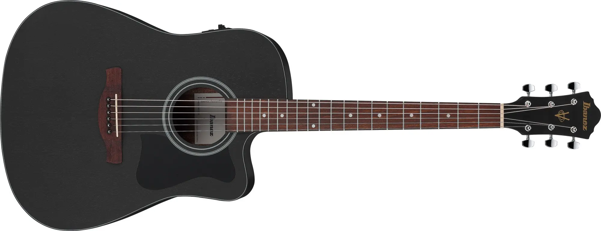 Ibanez V44CE Weathered Black