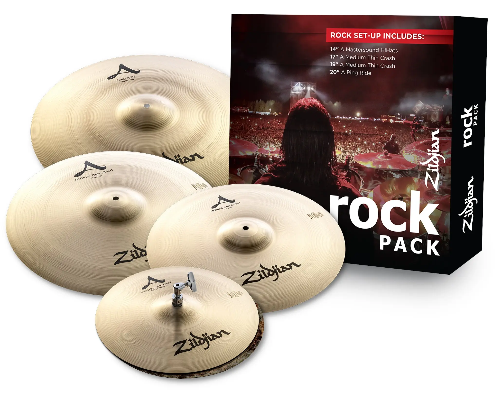 Zildjian A Rock Pack