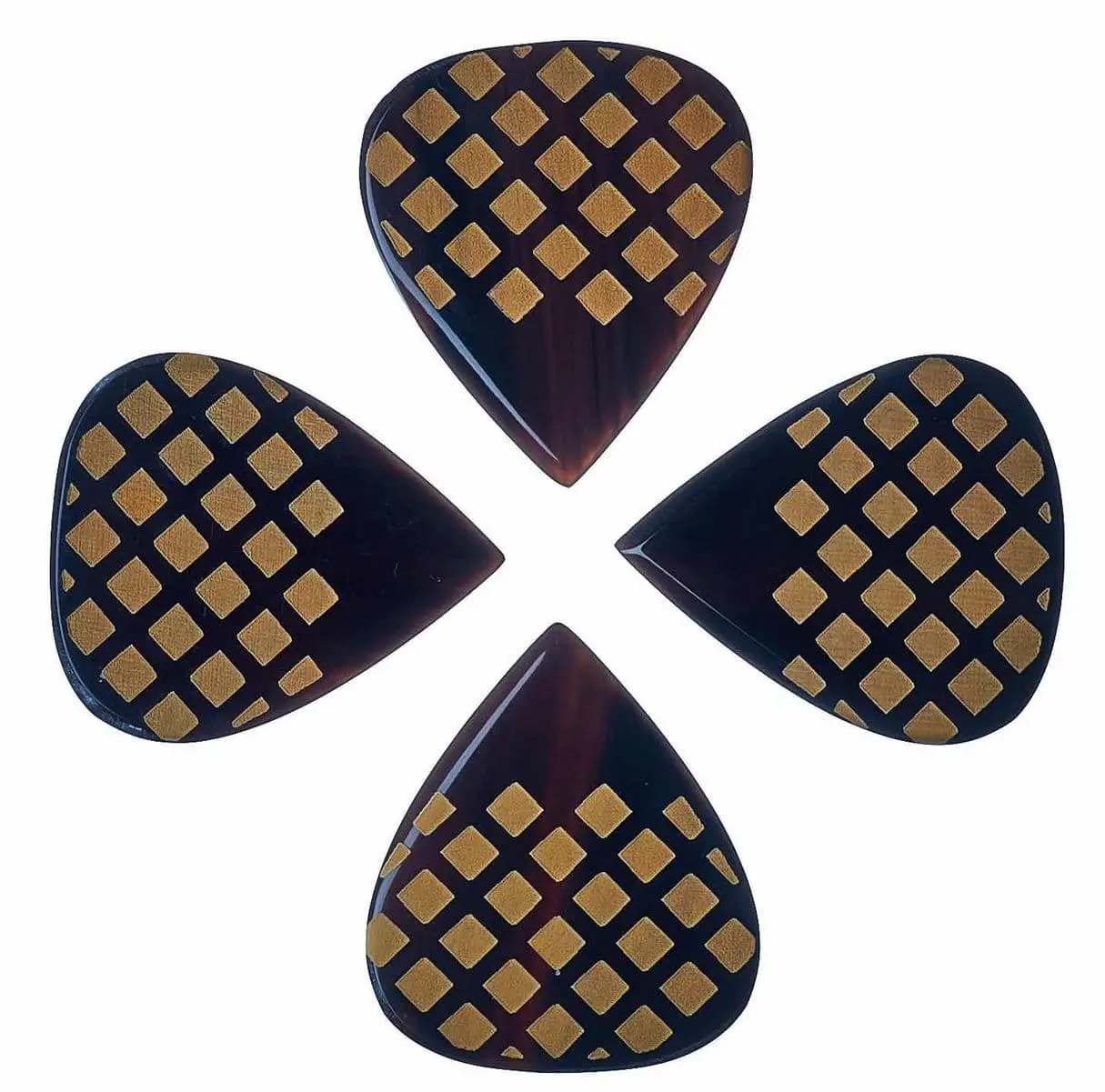 Timber Tones Grip Tones Mini Black Horn 4-Pack