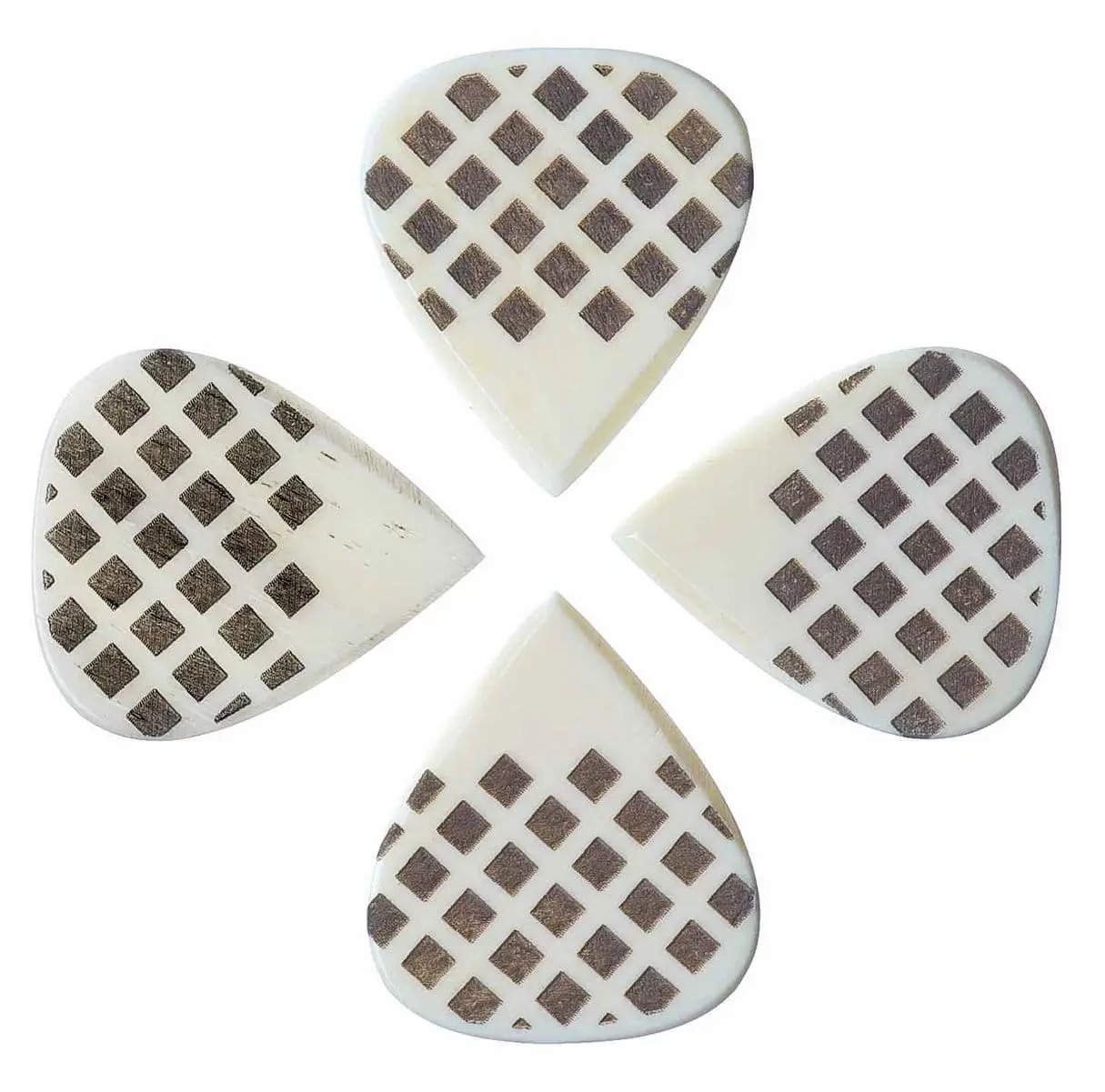 Timber Tones Grip Tones Mini Buffalo Bone 4-Pack