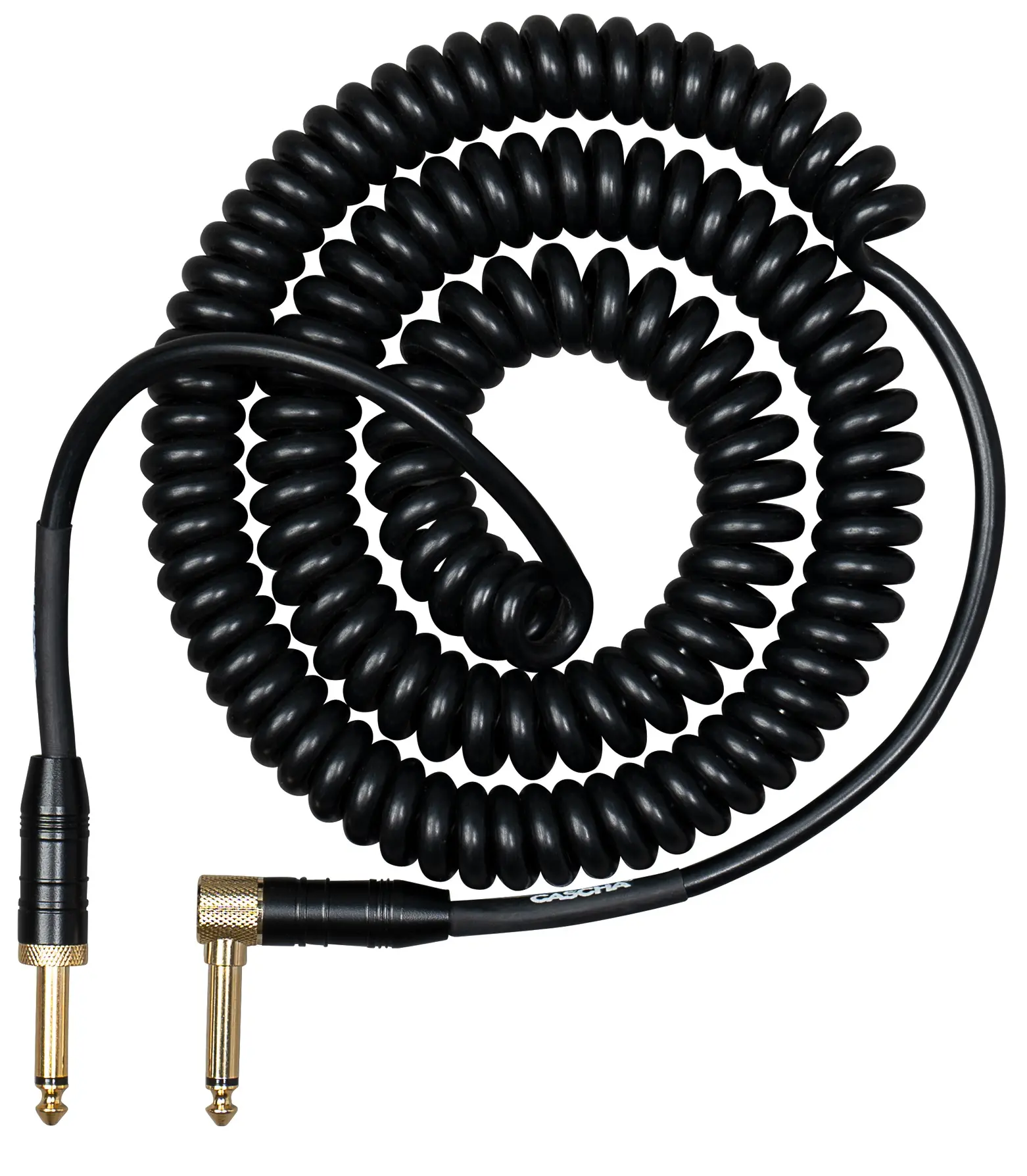 Cascha Advanced Line Guitar Cable Curly Black 6m