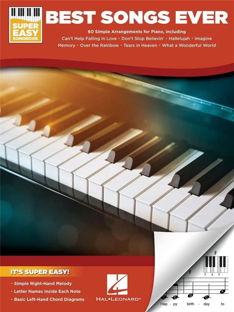 MS Best Songs Ever - Super Easy Piano