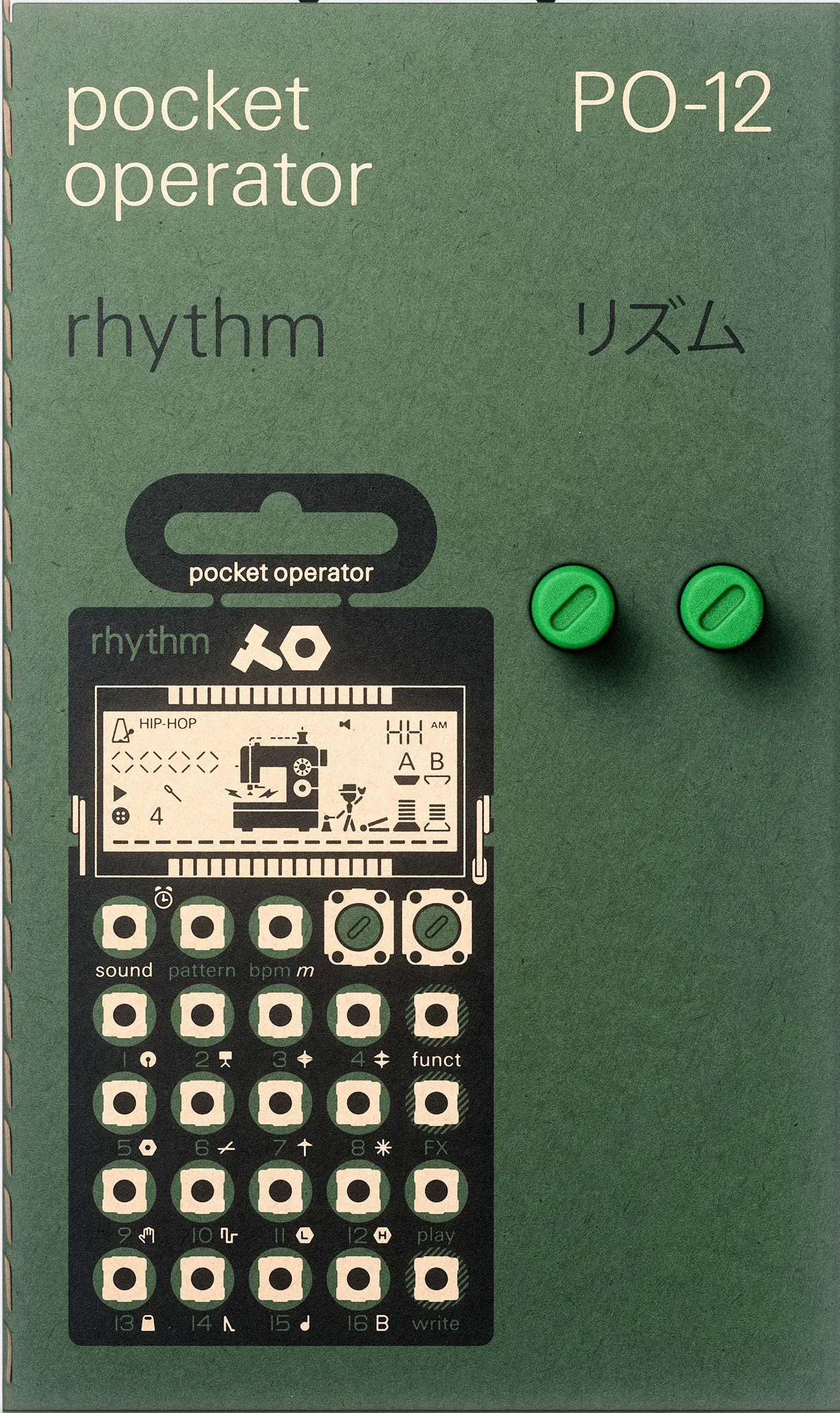Teenage Engineering PO-12 rhythm