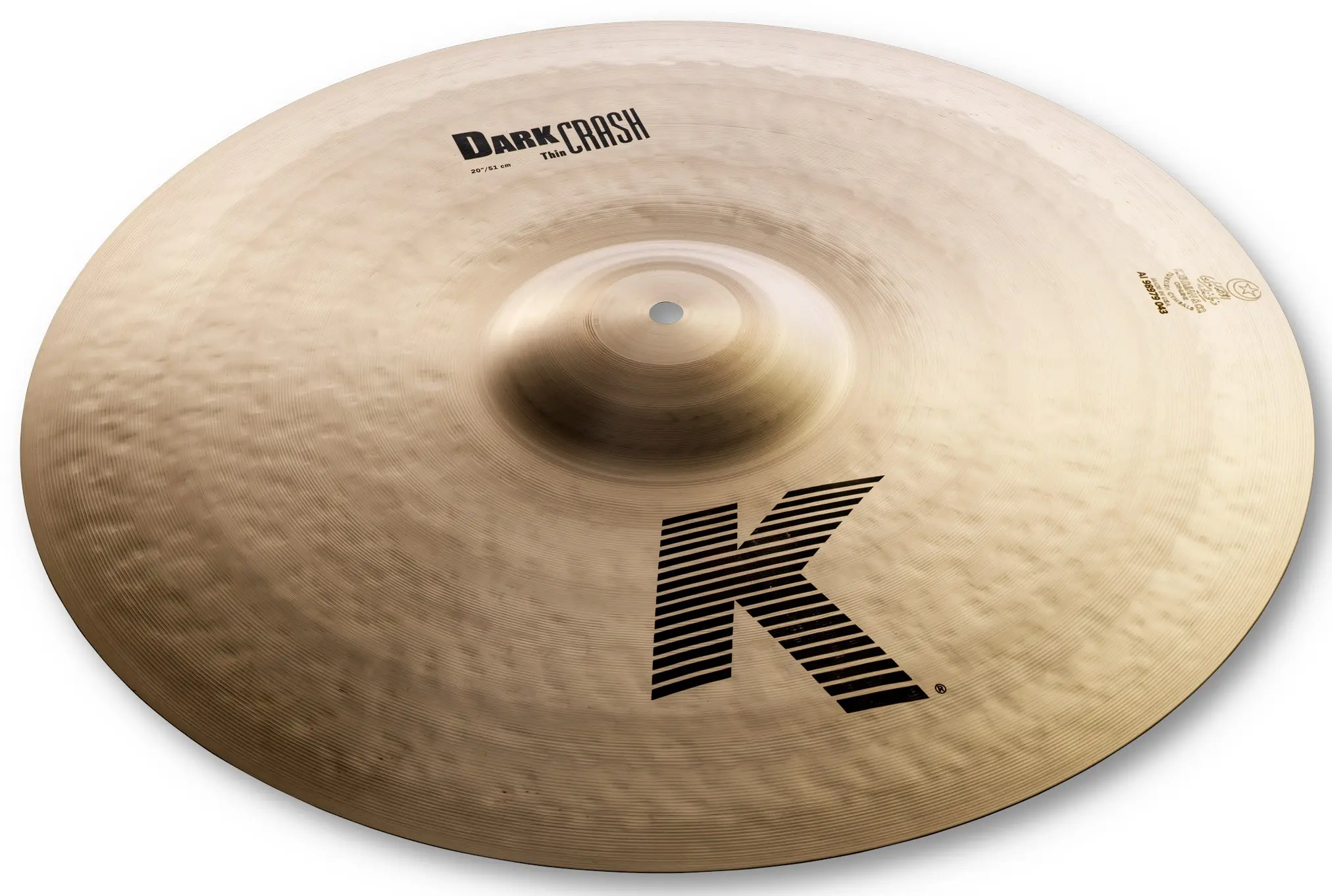 Zildjian 20" K dark crash thin