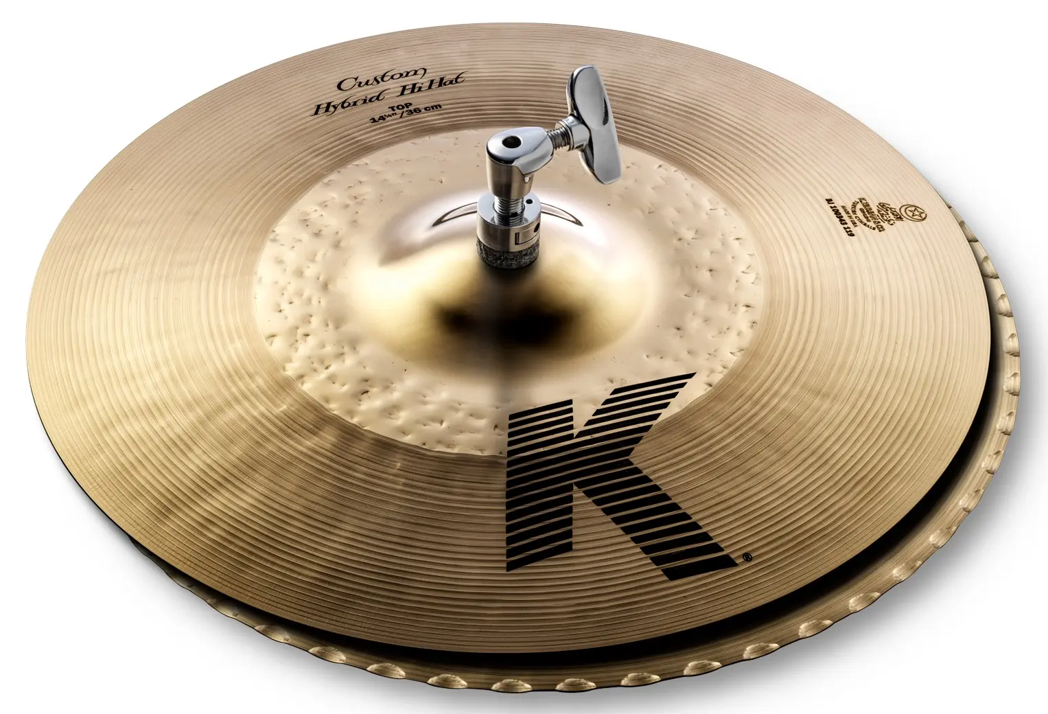 Zildjian 14 1/4" K Custom hybrid hi hat
