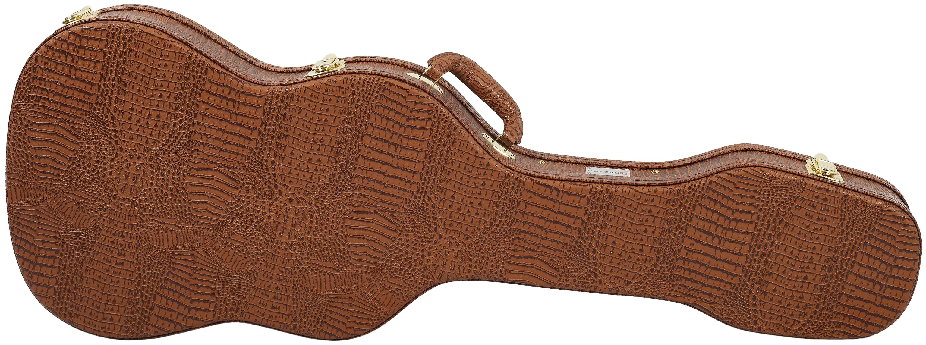 Razzor Woodline Shaped Electric Guitar Crocodile