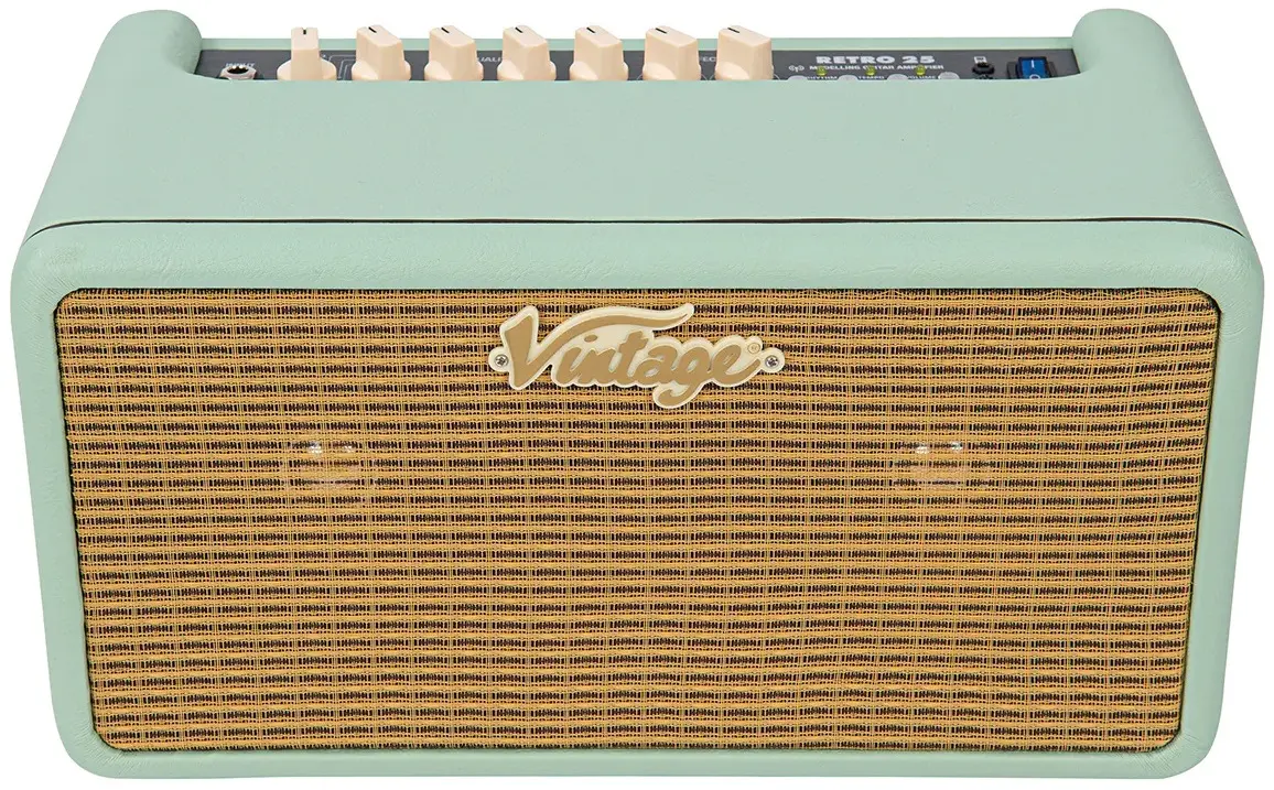 Vintage Retro 25 Mint Green