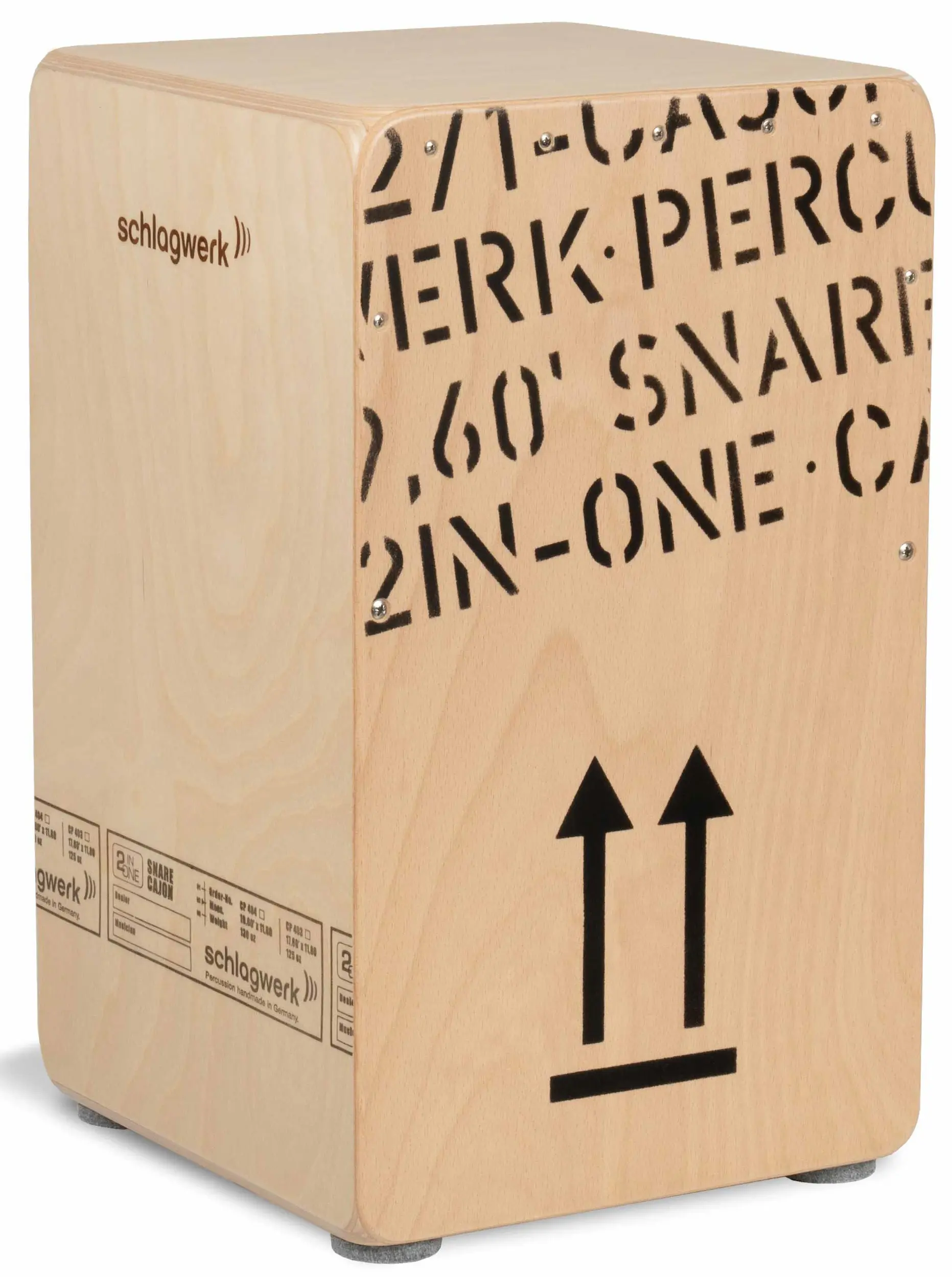 Schlagwerk CP404 2inOne Nature Cajon