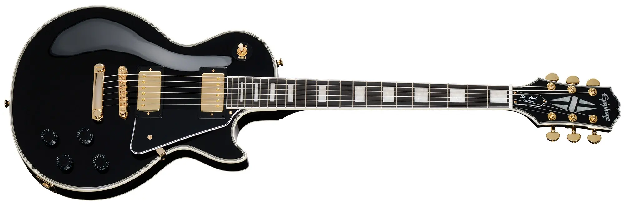 Epiphone Les Paul Custom Ebony incl gig bag