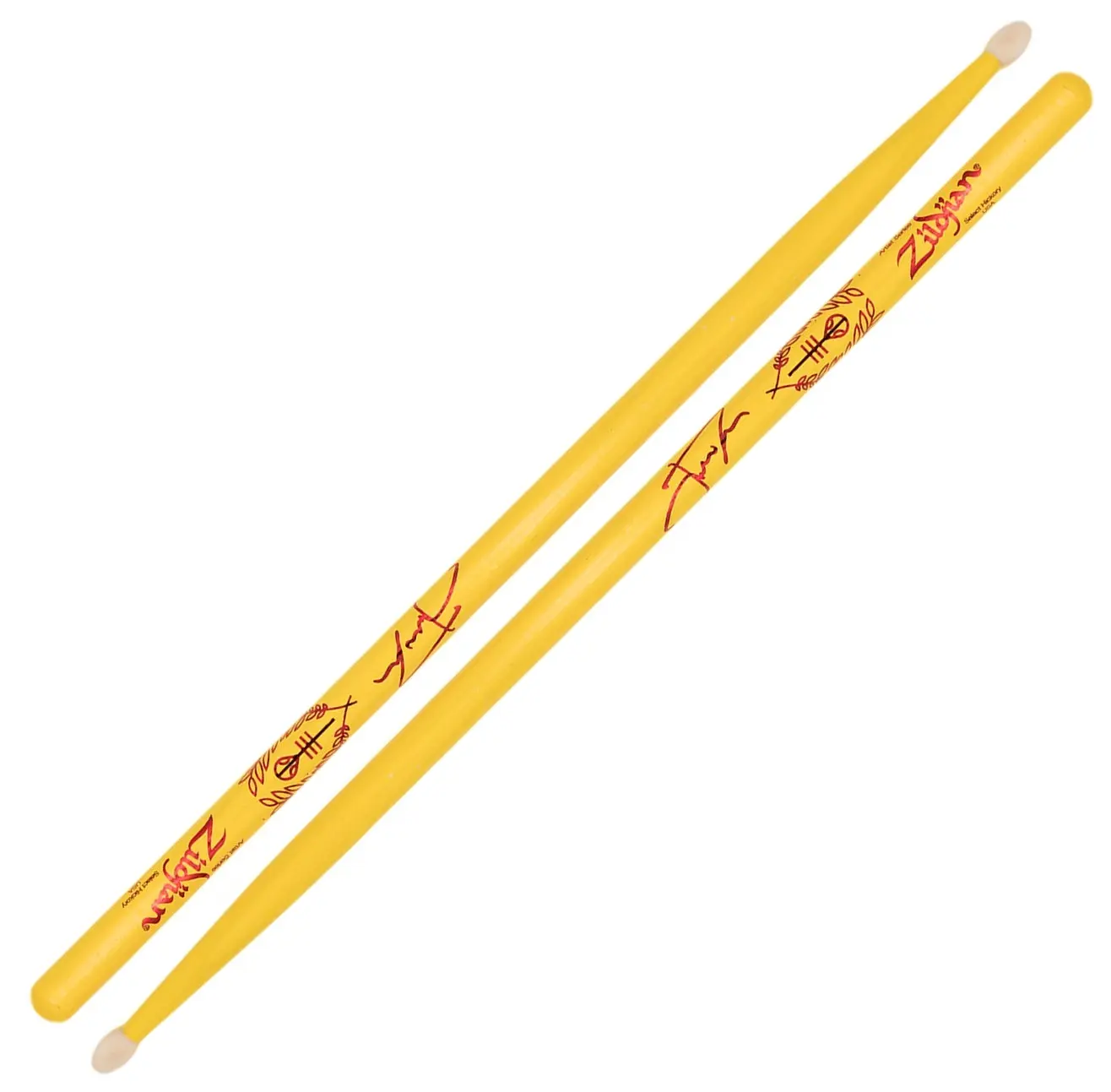 Zildjian Josh Dun Clancy Yellow Signature Drumsticks