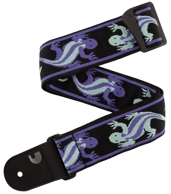 D'Addario Vintage Green/Blue Lizards