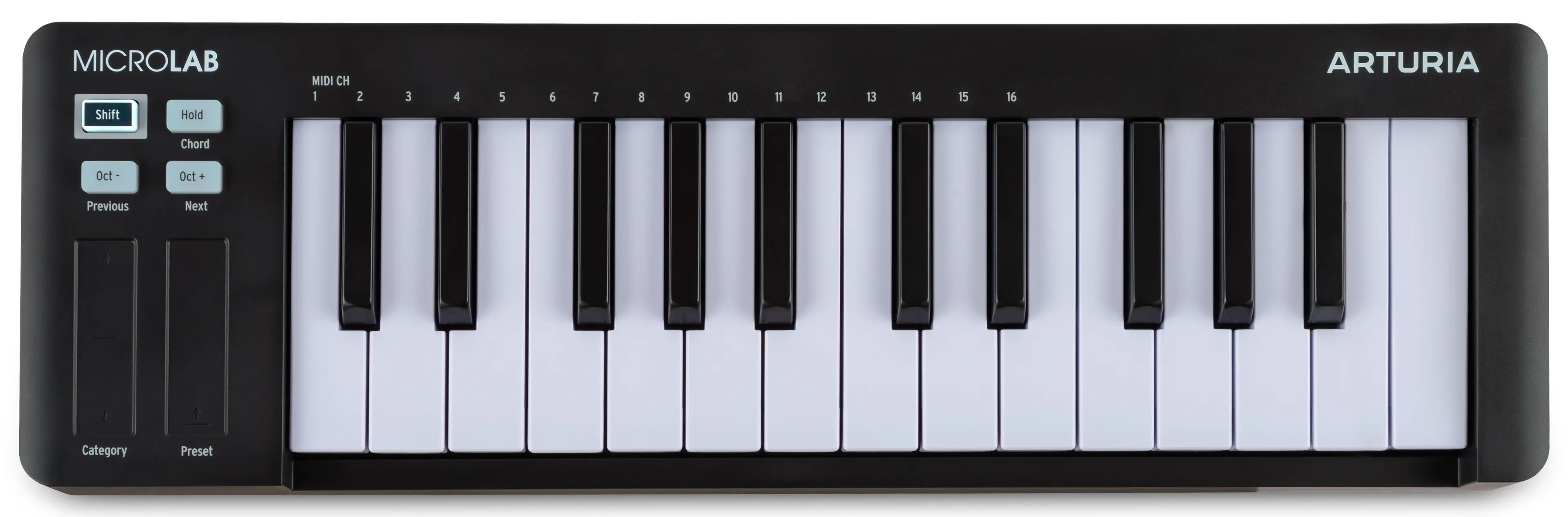 Arturia MicroLab mk3 Black