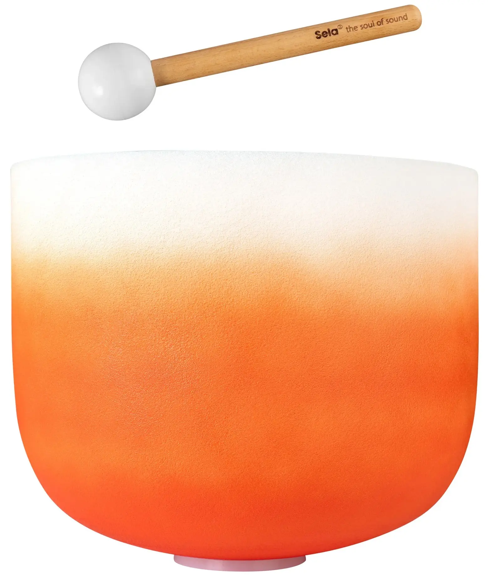 Sela Crystal Singing Bowl Chakra 13" Orange Sacral D
