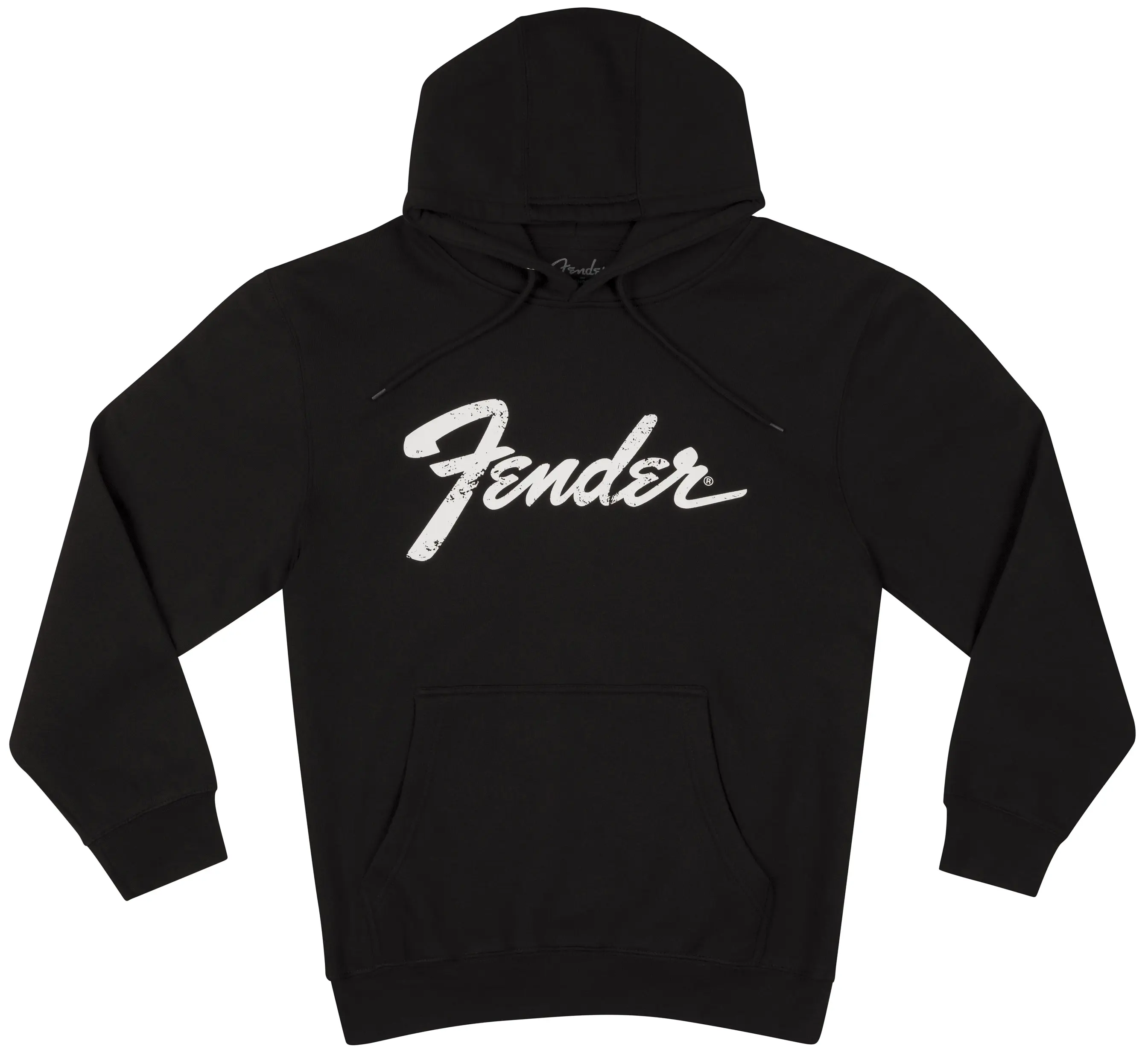Fender Logo Date Back Hoodie Black S