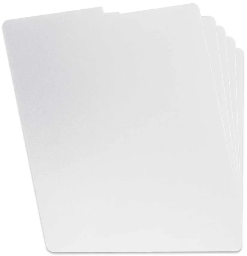 Glorious Vinyl LP Divider Set White 6 pcs
