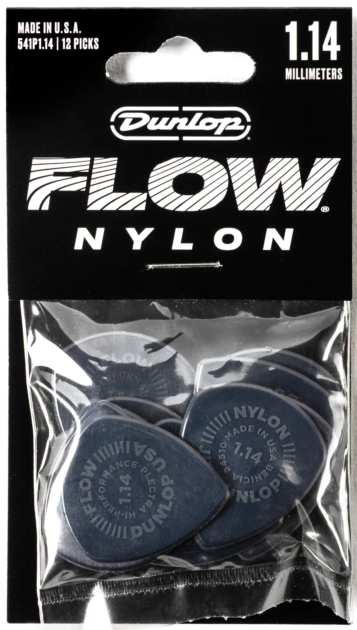 Dunlop Flow Nylon 1.14mm 12 Pack
